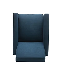 Streamdale Furniture Fabric Push Back Chair for Elegant Home Decor