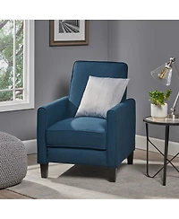 Streamdale Furniture Fabric Push Back Chair for Elegant Home Decor
