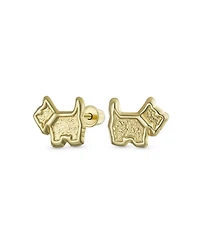 Bling Jewelry Animal Lover Maltese Yorkie Schnauzer Terrier Mini Dog Stud Earrings