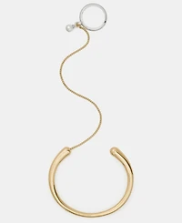 kate spade new york Two-Tone Chain Reaction Cuff Bracelet & Ring