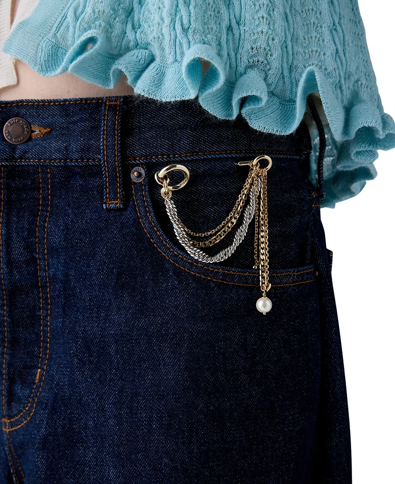 kate spade new york Two-Tone Chain Reaction Brooch