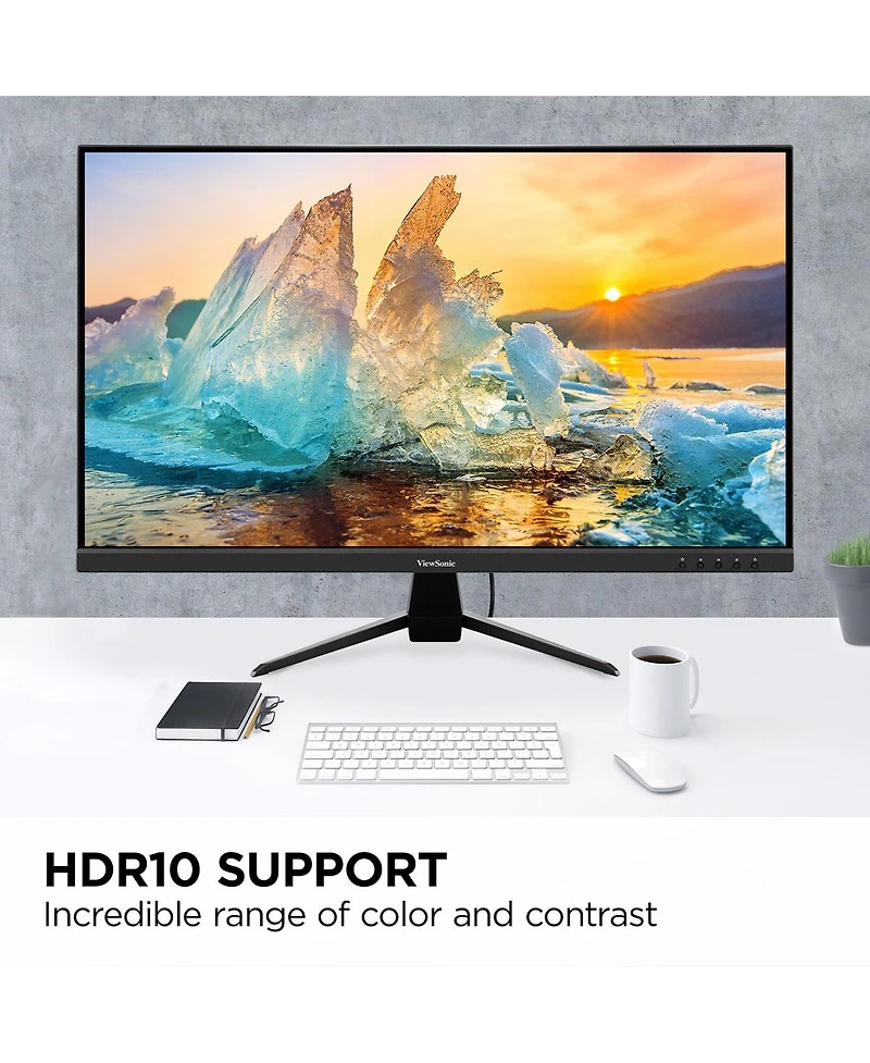 ViewSonic VX3267U-2K 32" 16:9 2K Qhd Usb-c Ips Led Hdr Monitor