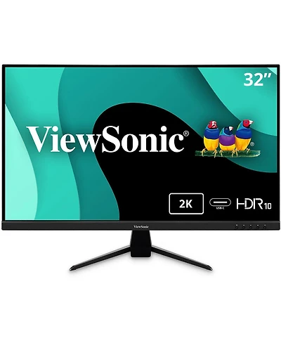 ViewSonic VX3267U-2K 32" 16:9 2K Qhd Usb-c Ips Led Hdr Monitor