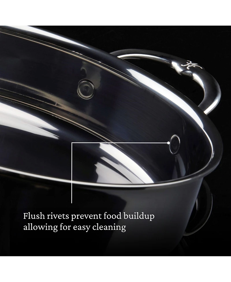 Hestan NanoBond Titanium Stainless Steel -Quart Covered Saute with Helper Handle