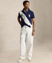 Polo Ralph Lauren Men's Custom Slim-Fit Big Pony Mesh Shirt