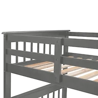 Streamdale Furniture Stairway Bunk Bed with Storage