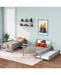 Streamdale Furniture Bunk Bed with Trundle