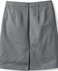 Lands' End Plus School Uniform Blend Chino Skort Top of Knee