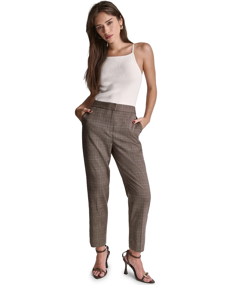 Bcbg Women's High-Rise Slim-Leg Pants