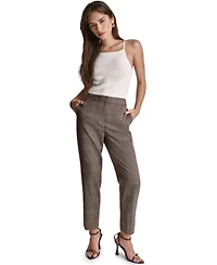 Bcbg Women's High-Rise Slim-Leg Pants