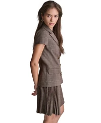 Bcbg Women's Suits Peak Lapel Collar Jacket
