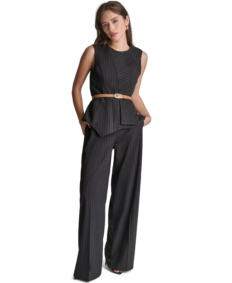 Bcbg Women's Sleeveless Crewneck Top