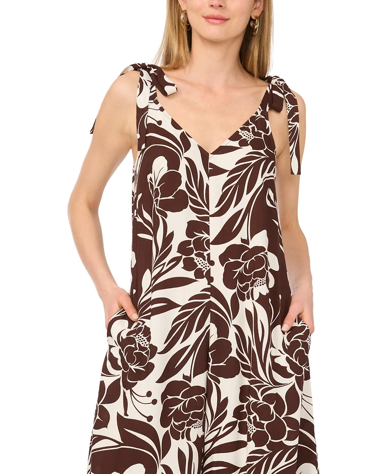 Vince Camuto Women's Printed Wide-Leg Jumpsuit