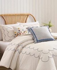 Peri Home Daydream Scallop 3-Piece Comforter Set