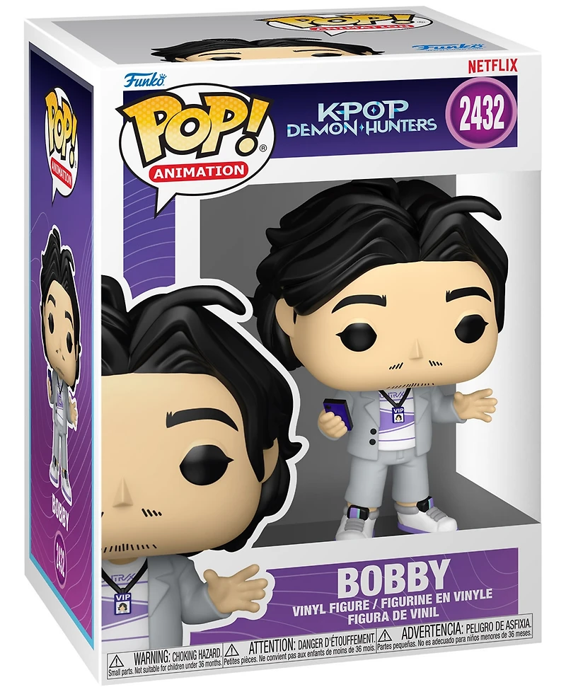 Funko Pop Animation K-pop Demon Hunters Bobby Vinyl Figure