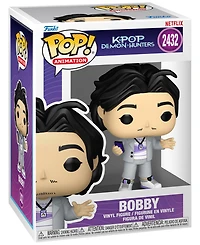 Funko Pop Animation K-pop Demon Hunters Bobby Vinyl Figure