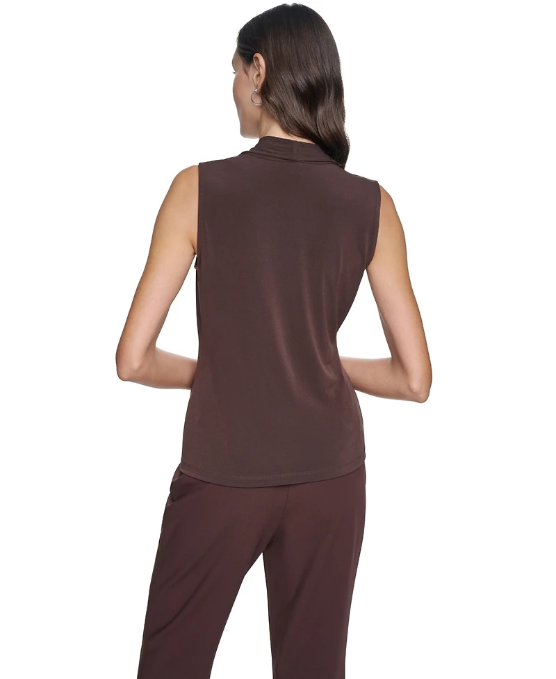 Calvin Klein Petite Sleeveless V-Neck Top