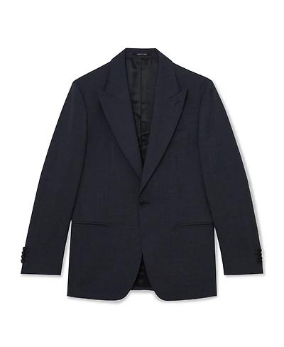 Reiss Men's Fiber Tailored-Fit Wool Textured Single-Breasted Blazer