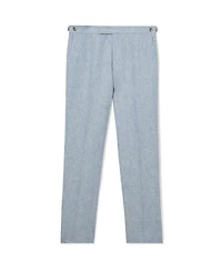 Reiss Men's Atlantic Tailored-Fit Linen-Twill Suit Pants