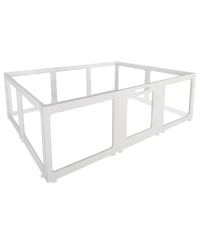 Streamdale Furniture Clear Acrylic Indoor Playpen For Puppies, Rabbits, And Cats (10 Panels