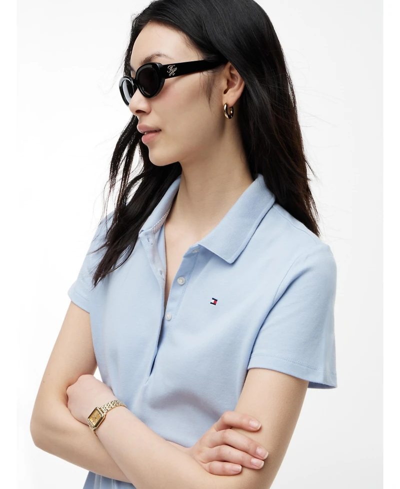 Tommy Hilfiger Women's Classic Pique Short-Sleeve Polo Dress