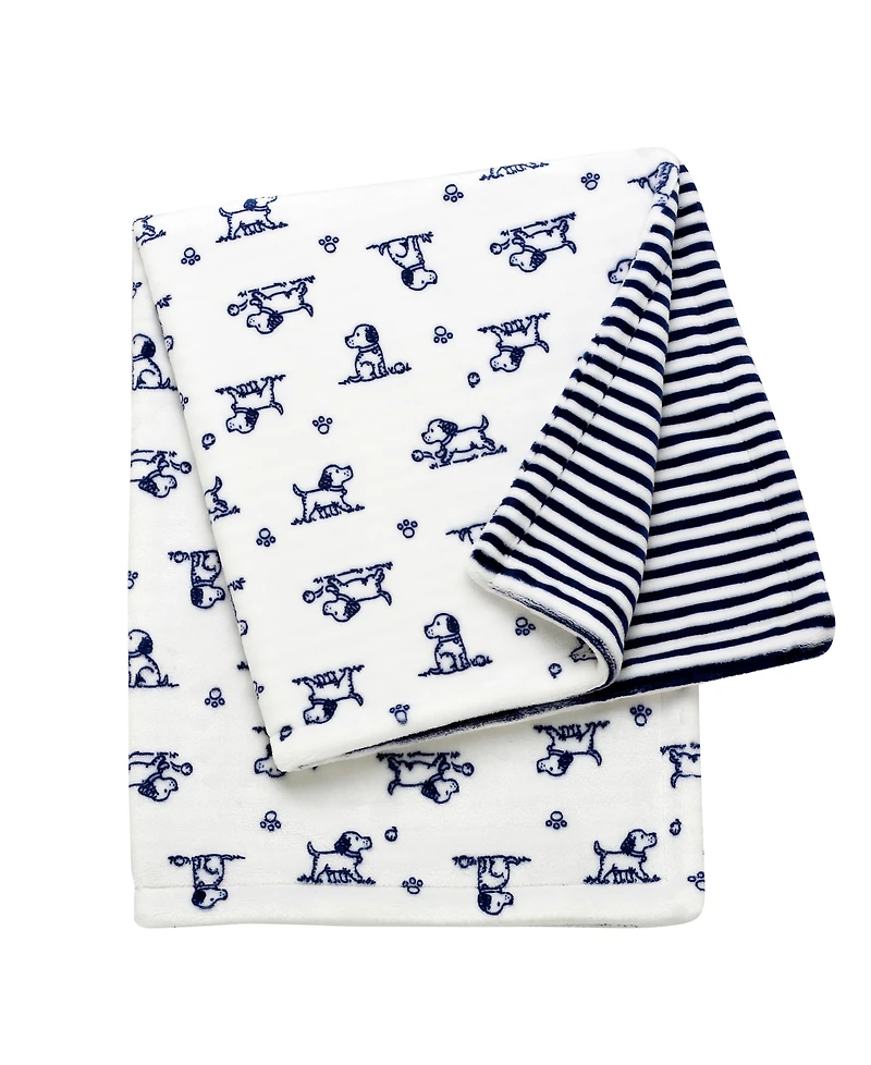 Little Me Baby Puppy Lovey and Blanket, 2-Piece Set