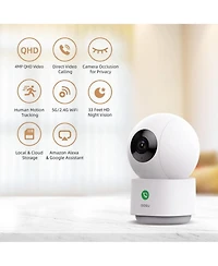 Aosu C2P 2.5k Security Camera Indoor 360-Degree Pan