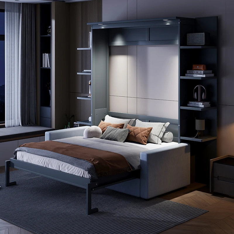 Streamdale Furniture Murphy Bed Wall Bed with Sofa