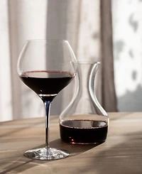 Orrefors Intermezzo Blue Set of 2 Bouquet Glasses