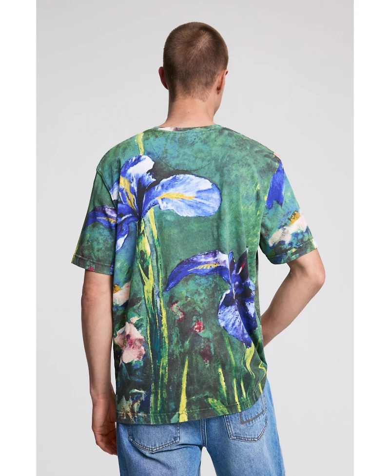 Desigual Men's Flower T-shirt