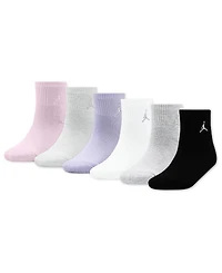 Jordan Boys 7-11 Ankle Socks, 6-Pack