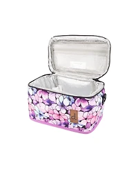 Deux par Deux Little Girl Floral Practical Spacious Organized Lunch Box