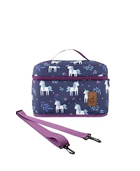Deux par Deux Little Girl Unicorn Organized Spacious Lunch Box