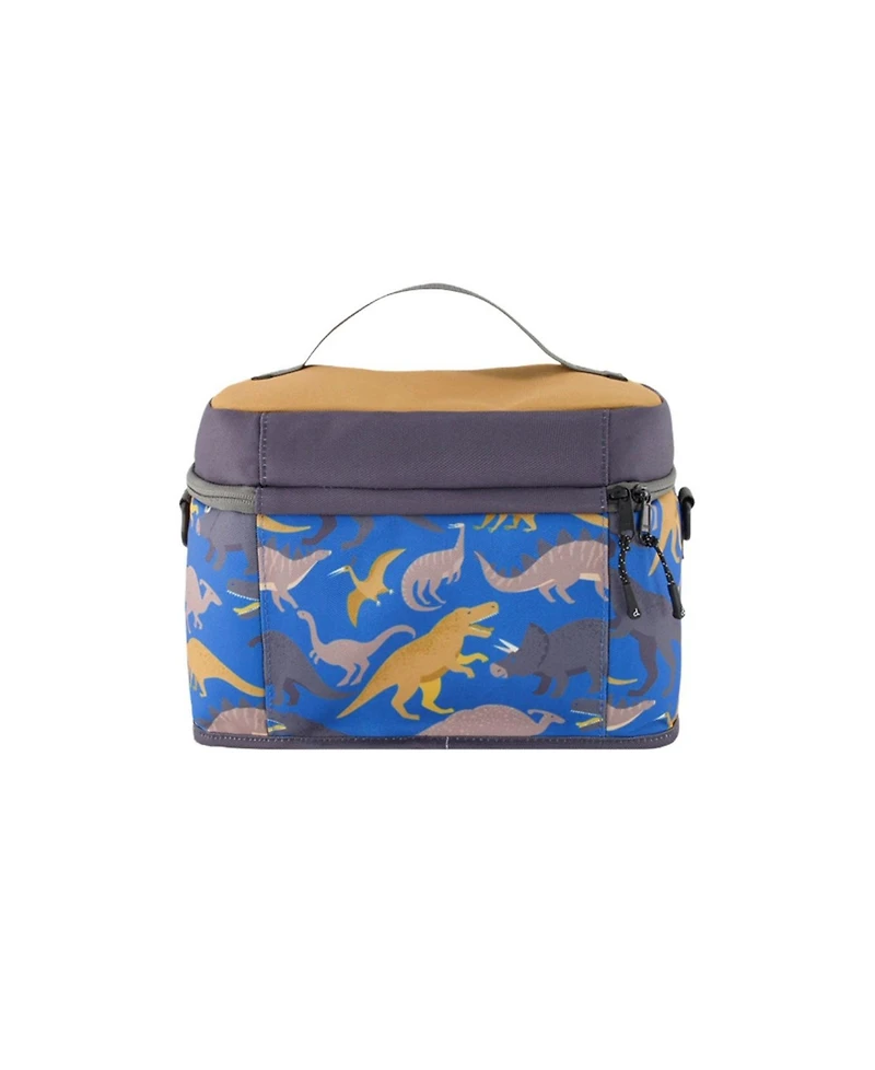 Deux par Deux Little Boy Dinosaur Durable Practical Lunch Box