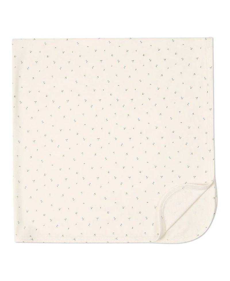 MeMoi Baby "Sprigs Have Sprung" Rayon Blend Swaddle Blanket