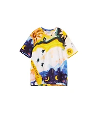 Desigual Men's Cosmos print T-shirt