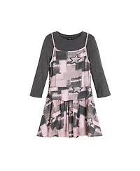 Desigual Girls's 2-in-1 printed dress