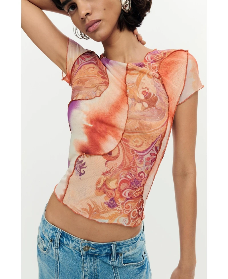 Desigual Women's Printed short sleeve t-shirt