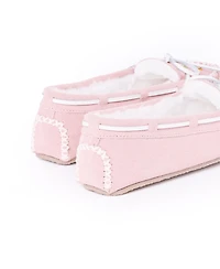 Minnetonka Women's Cally Rhinestone Suede Slippers
