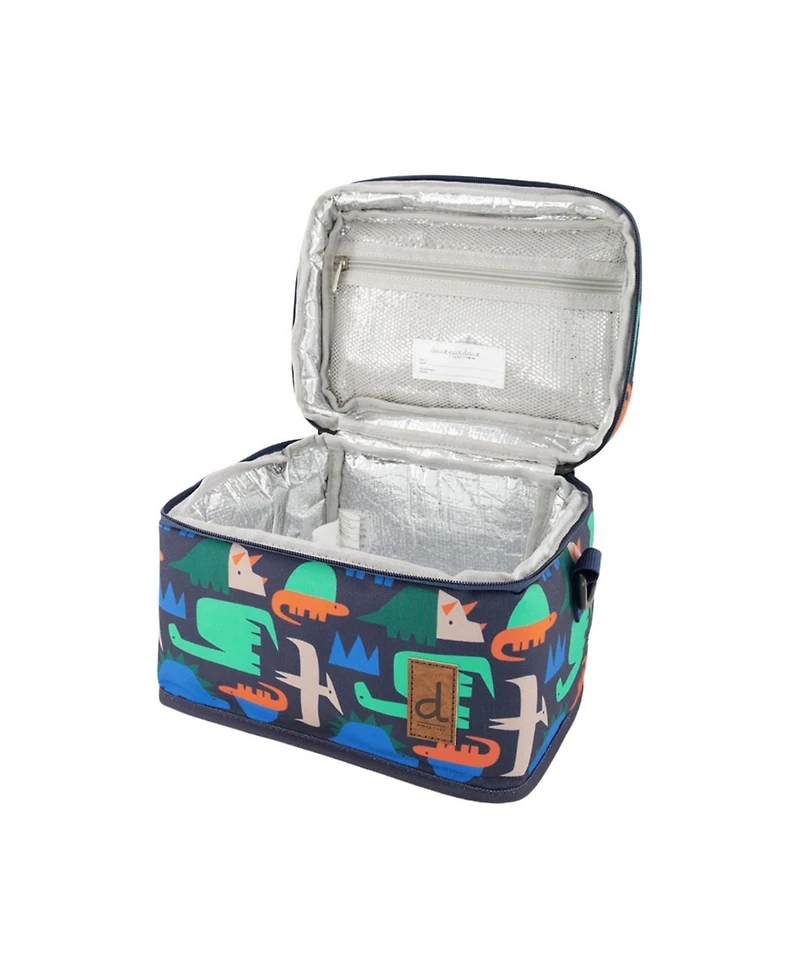 Deux par Deux Little Boy Dinosaur Fun Durable Everyday Lunch Box