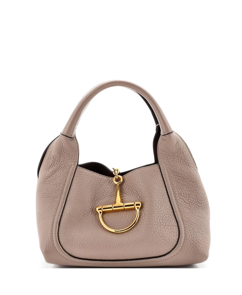 Pre-Owned Gucci Medium Softbit Hobo Leather