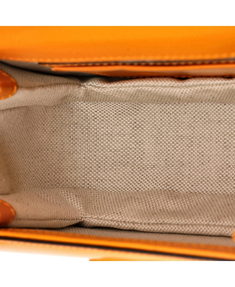 Pre-Owned Gucci Mini Bamboo 1947 Top Handle Bag Leather