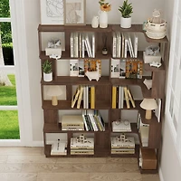 Streamdale Furniture 2-Piece Corner Bookcase Set