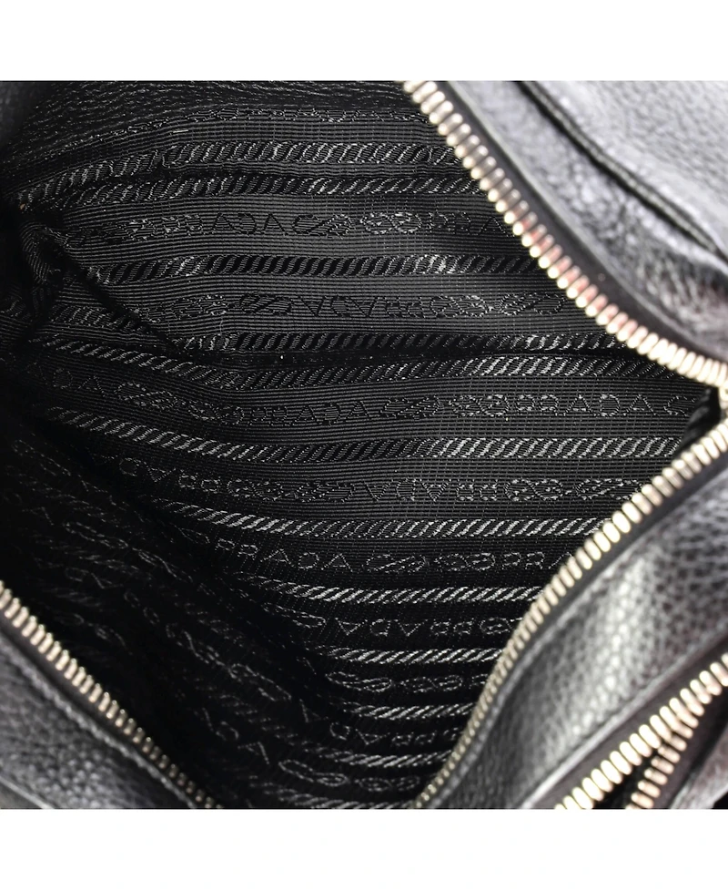 Pre-Owned Prada Small Flou Camera Crossbody Bag Vitello Daino