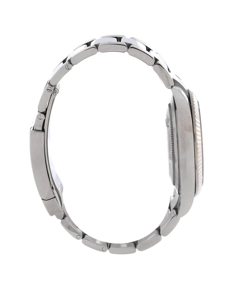 Pre-Owned Rolex Oyster Perpetual Datejust Automatic Watch in Stainless Steel and White Gold 41mm