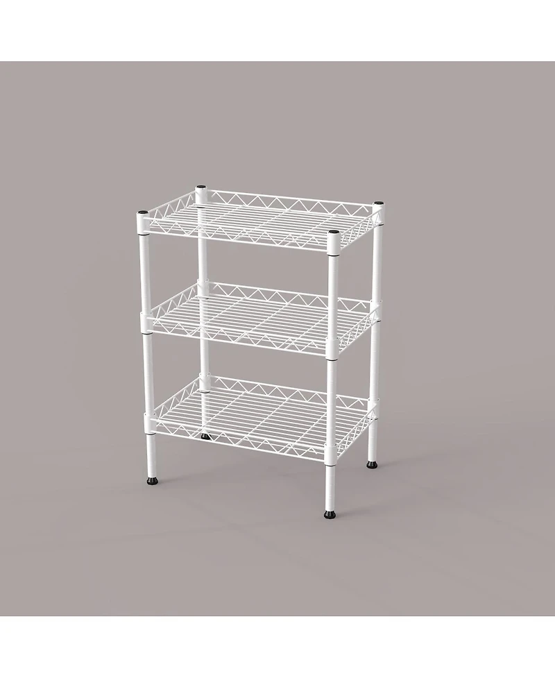 Streamdale Furniture 3-Tier Metal Storage Rack
