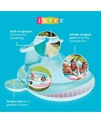 Gnuadz Whale Spray Kiddie Pool Splash Sprinkler Play Center