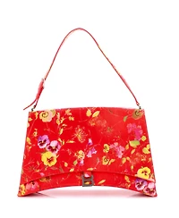 Pre-Owned Balenciaga Large Crush Sling Shoulder Bag Printed Leather