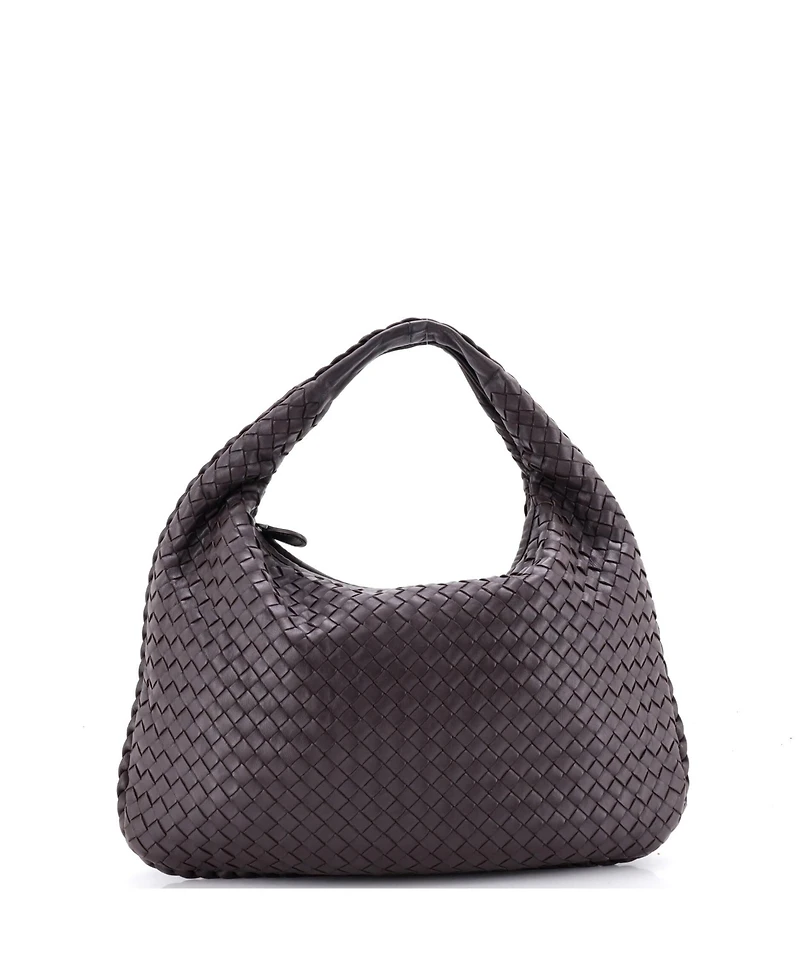 Pre-Owned Bottega Veneta Small Veneta Hobo Intrecciato Nappa