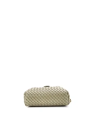 Pre-Owned Bottega Veneta Teen Lauren 1980 Clutch with Chain Intrecciato Nappa